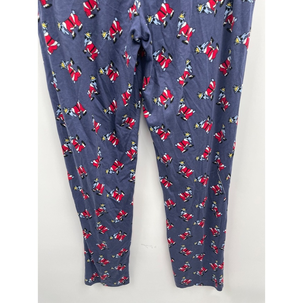 Goat‎ USA Lounge Pants Mens Santa Printed Drawstring Waist NWT - Picture 5 of 11